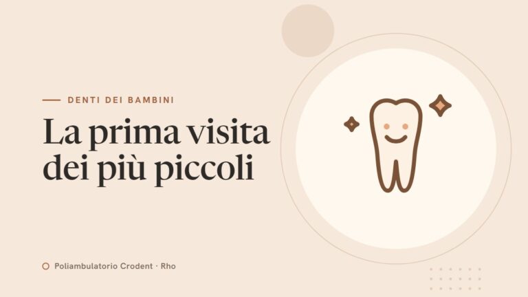 Dentista per bambini a Rho: a che età la prima visita e come prepararli