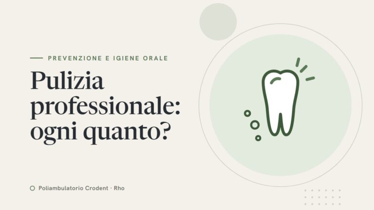 Pulizia dei denti professionale: ogni quanto farla e cosa succede durante la seduta